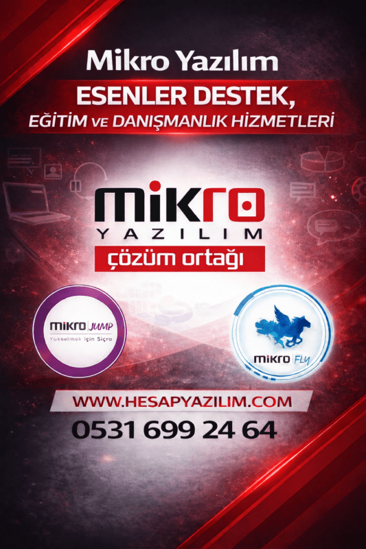 Mikro Yazılım Esenler Destek Eğitim ve Danışmanlık Hizmetleri