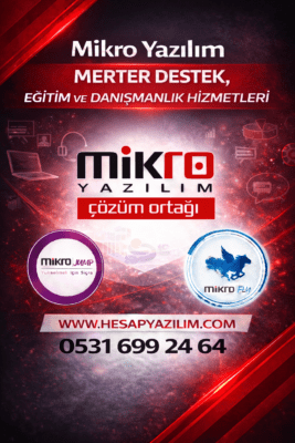 Mikro Yazılım Merter Destek Eğitim ve Danışmanlık Hizmetleri
