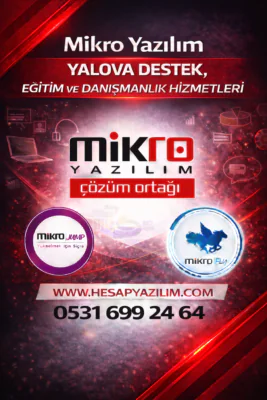 Mikro Yazılım Yalova Destek Eğitim ve Danışmanlık Hizmetleri