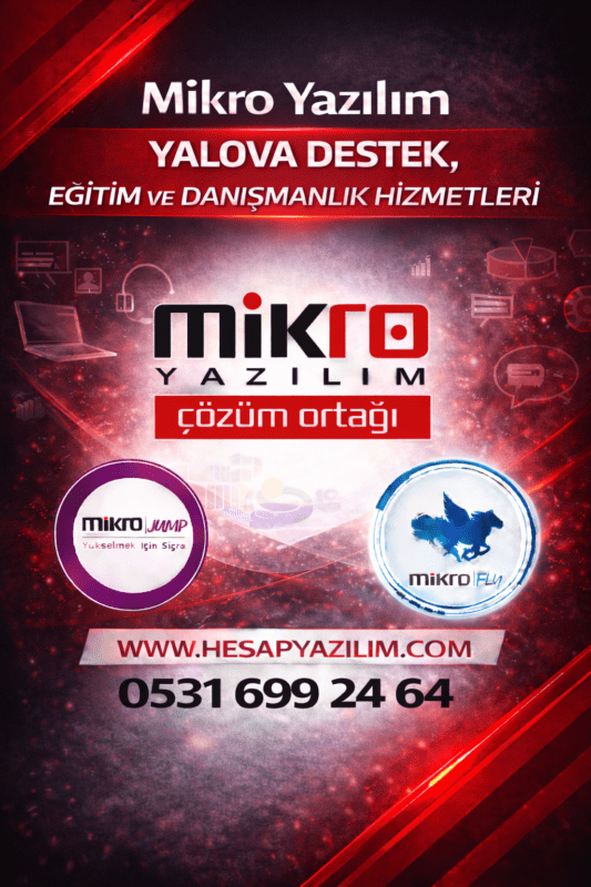 Mikro Yazılım Yalova Destek Eğitim ve Danışmanlık Hizmetleri
