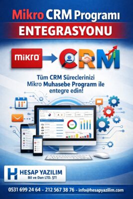 Mikro CRM Programı Entegrasyonu