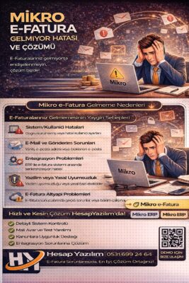 mikro e-Fatura gelmiyor hatası ve çözümü
