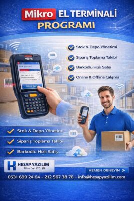 mikro el terminali programı