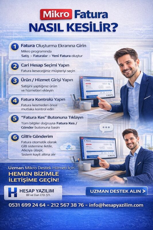 mikro fatura nasıl kesilir