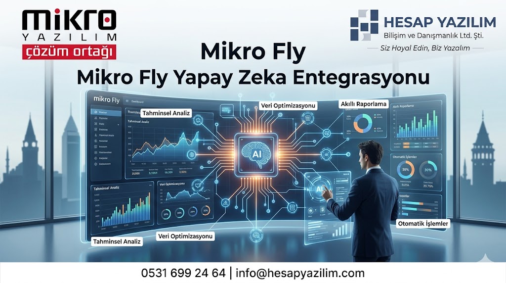 mikro yazılım fly yapay zeka entegrasyonu
