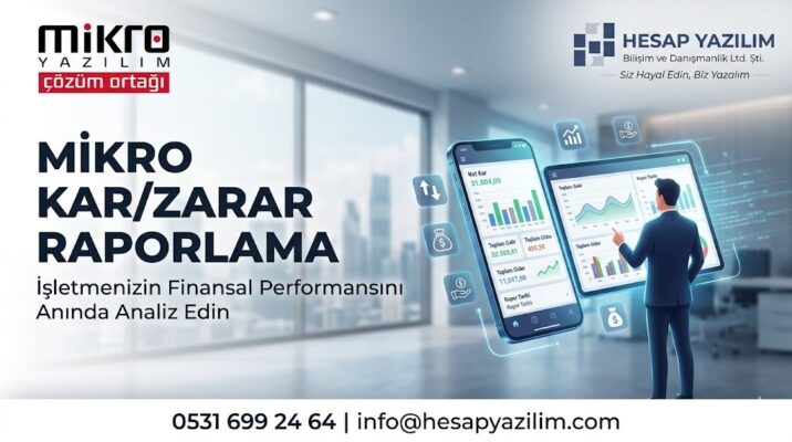 mikro yazılım kar zarar raporlama