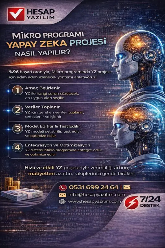 mikro programı yapay zeka projesi nasıl yapılır