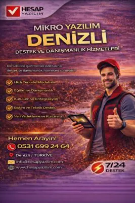 mikro yazılım denizli destek ve danışmanlık hizmetleri