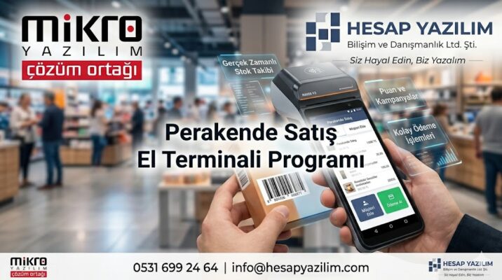 mikro yazılım perakende satış el terminali programı
